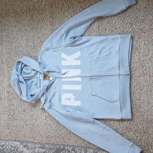 Victoria's Secret PINK Zip Up Lounge Hoodie. Size M